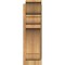 Ekena Millwork Olympic Rough Sawn Traditional Outlooker, Western Red Cedar, 8"W x 18"D x 26"H OUT08X18X26OLY01RWR - alternate 4